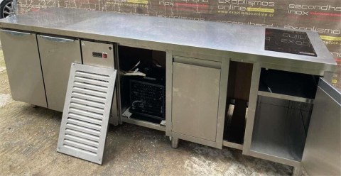 Νησίδα Ανοξείδωτη 255x70x90Cm Μεταχειρισμένη